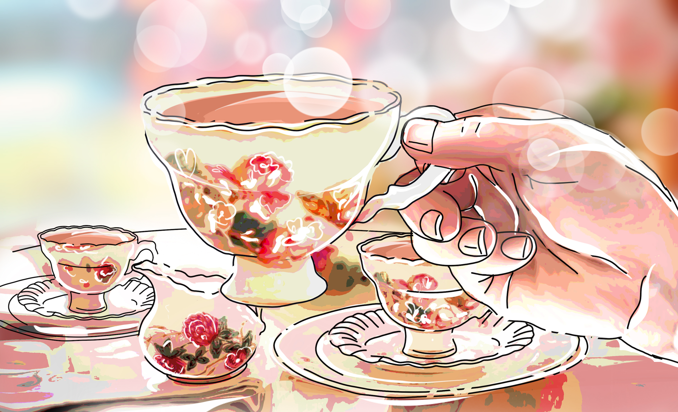 Elegant cup image